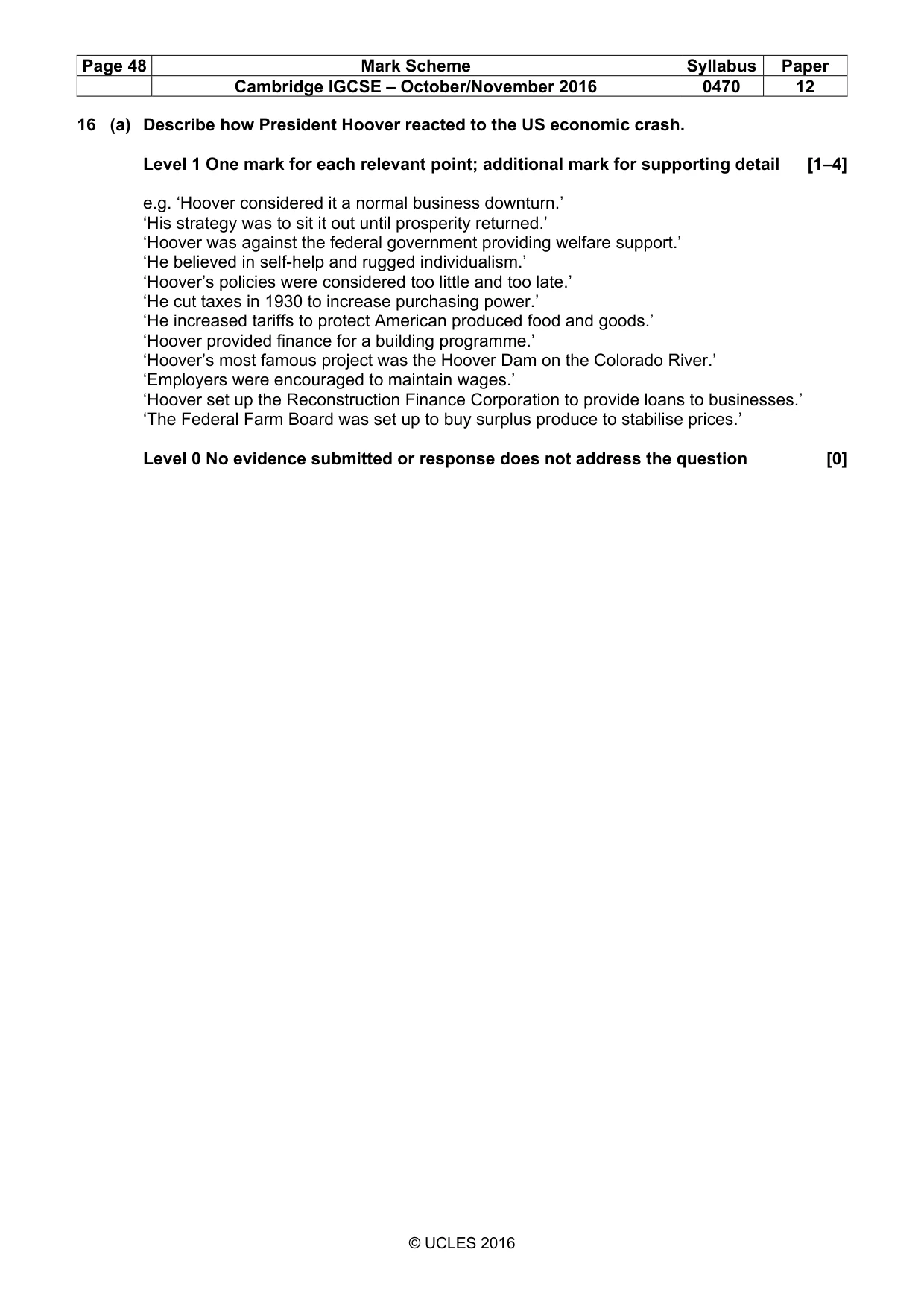 Mark scheme, page 48 of 68