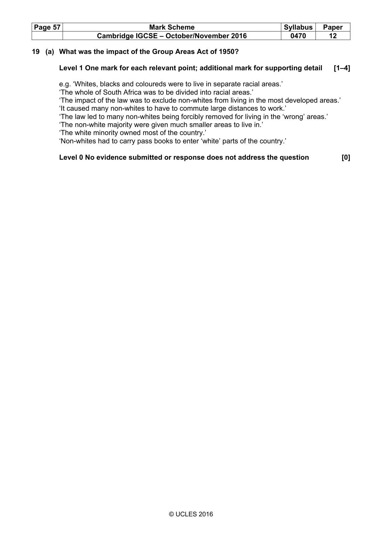 Mark scheme, page 57 of 68
