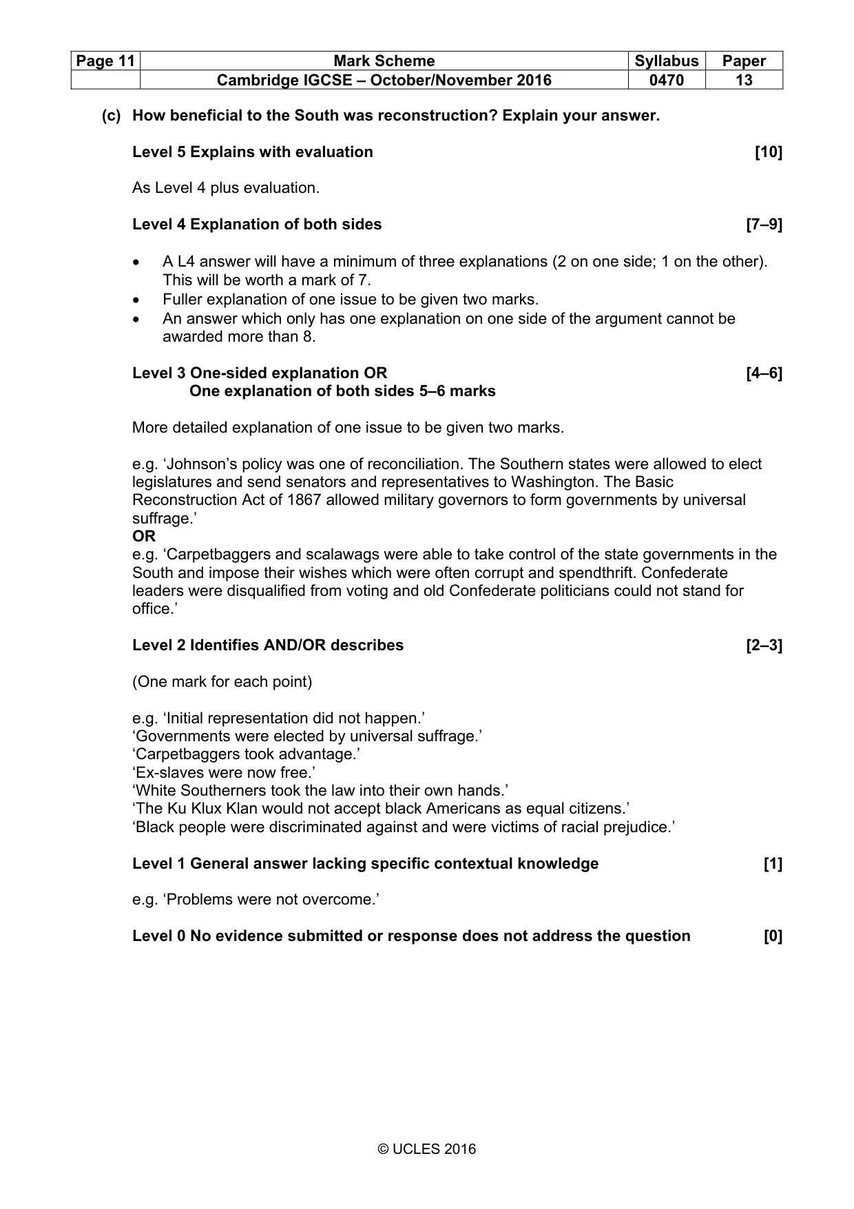 Mark scheme, page 11 of 68