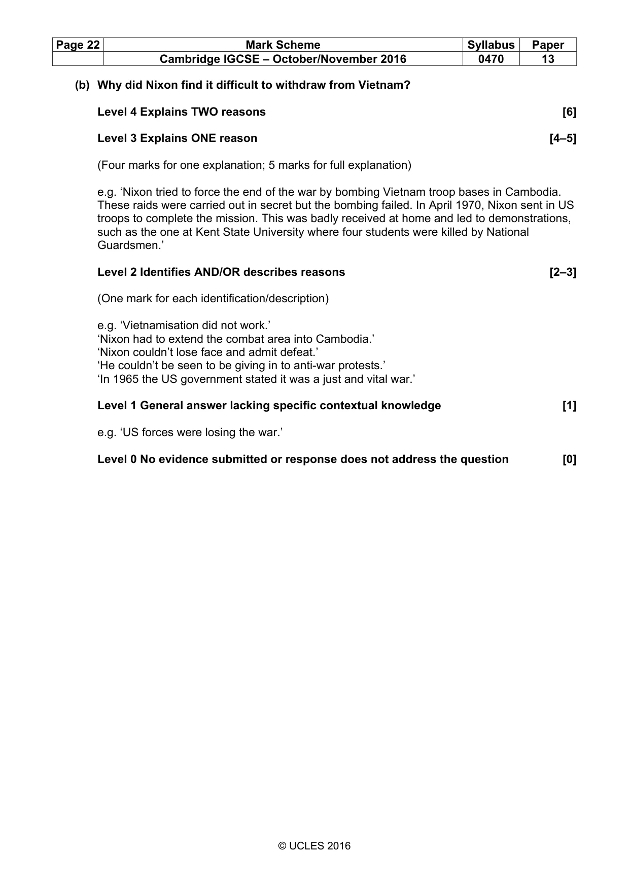 Mark scheme, page 22 of 68
