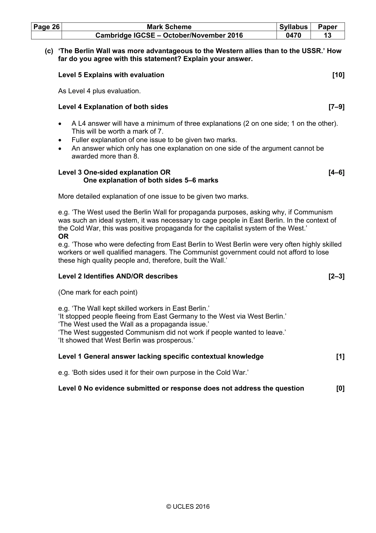 Mark scheme, page 26 of 68