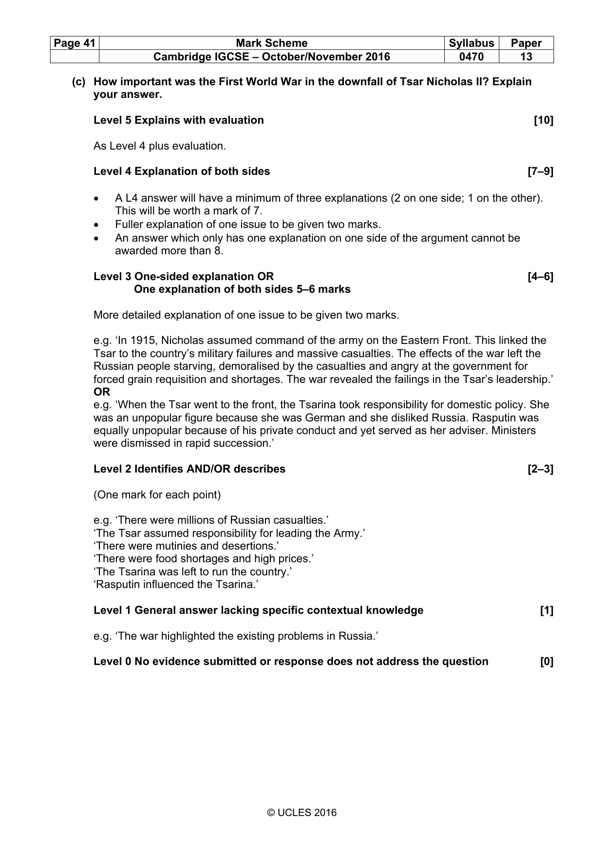 Mark scheme, page 41 of 68