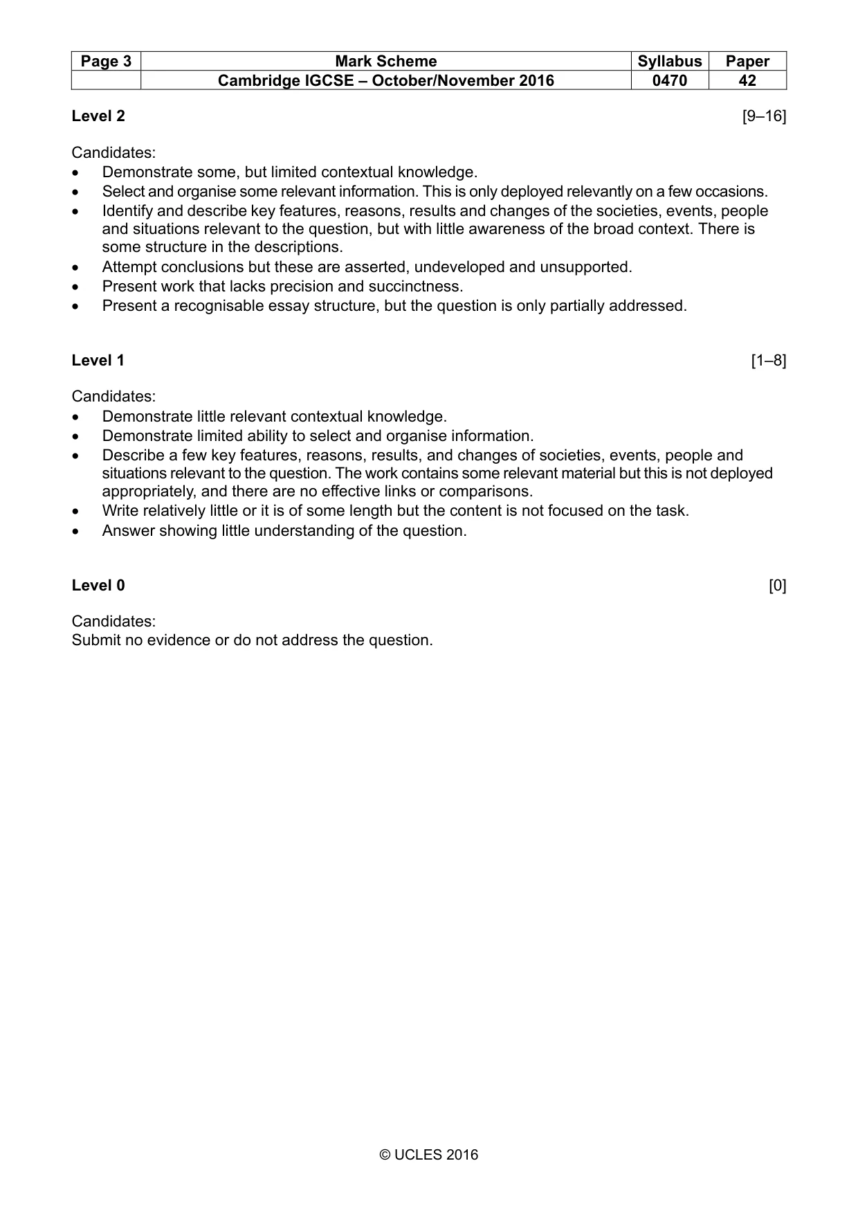 Mark scheme, page 3 of 10