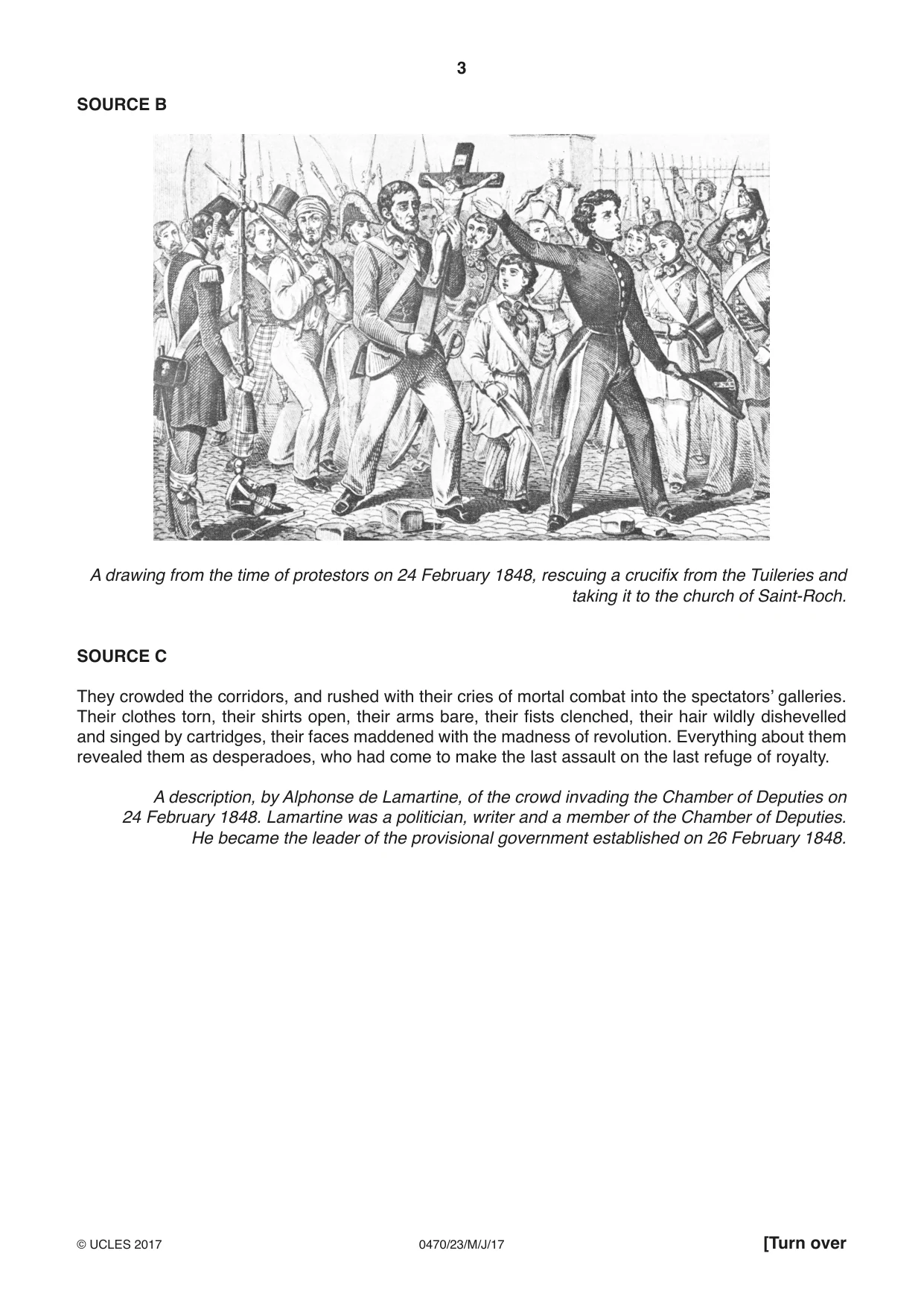 Cambridge IGCSE History 0470 2017 May/June Paper 2 · Variant 3 question paper, page 3 of 16