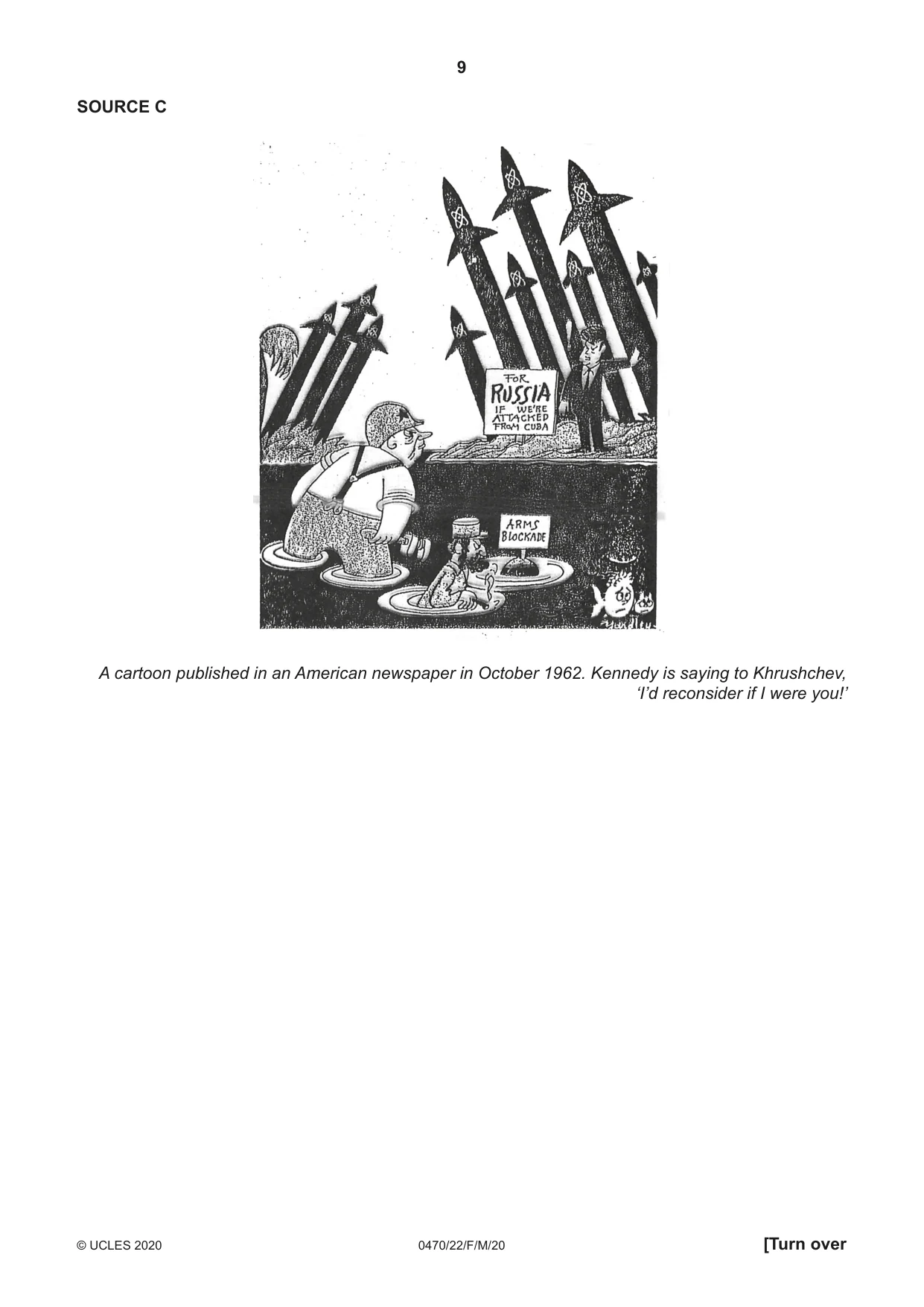 Cambridge IGCSE History 0470 2020 Feb/March Paper 2 · Variant 2 question paper, page 9 of 16