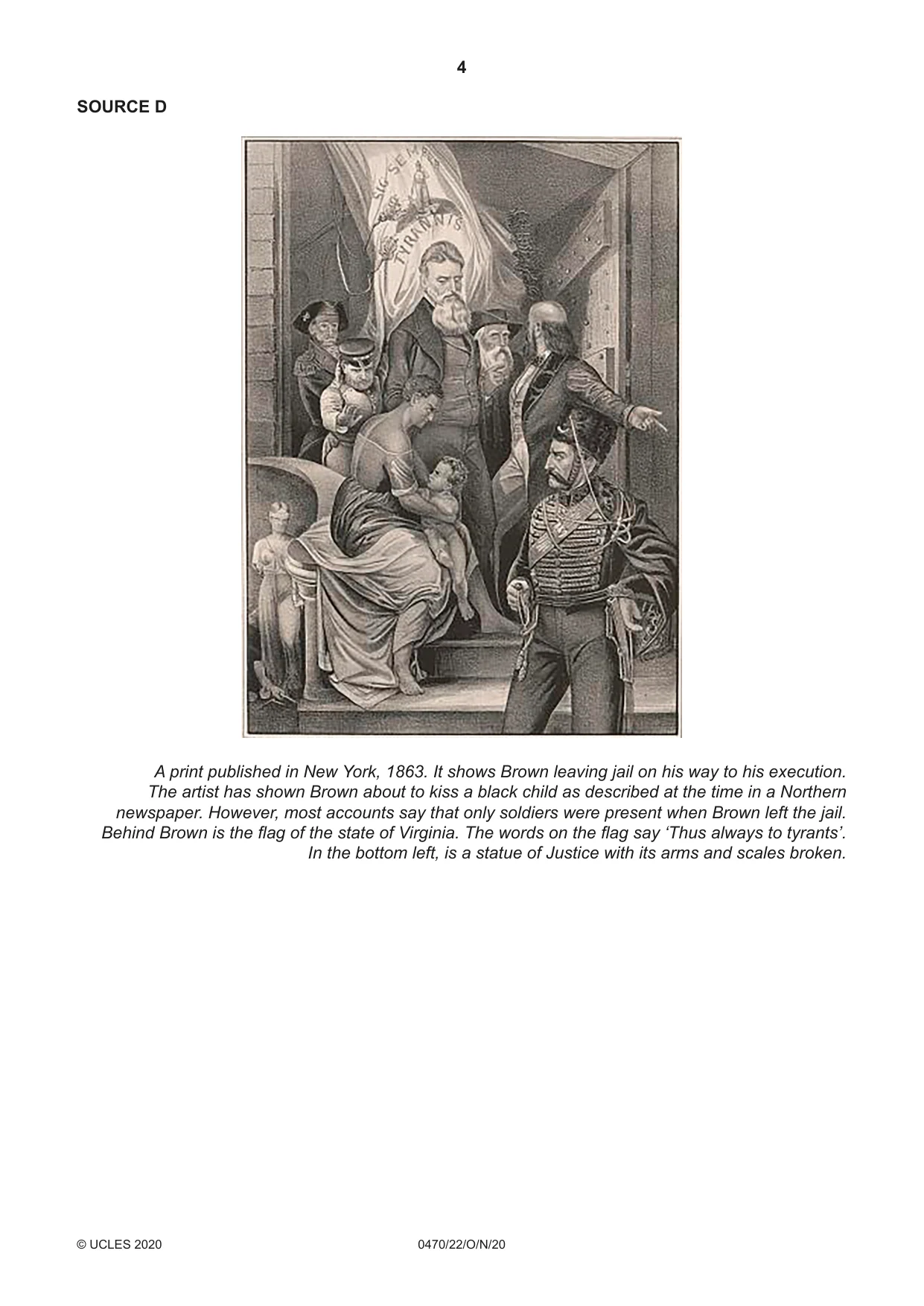 Cambridge IGCSE History 0470 2020 Oct/Nov Paper 2 · Variant 2 question paper, page 4 of 16