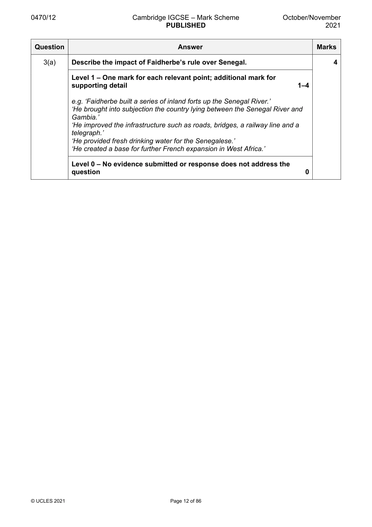 Mark scheme, page 12 of 86