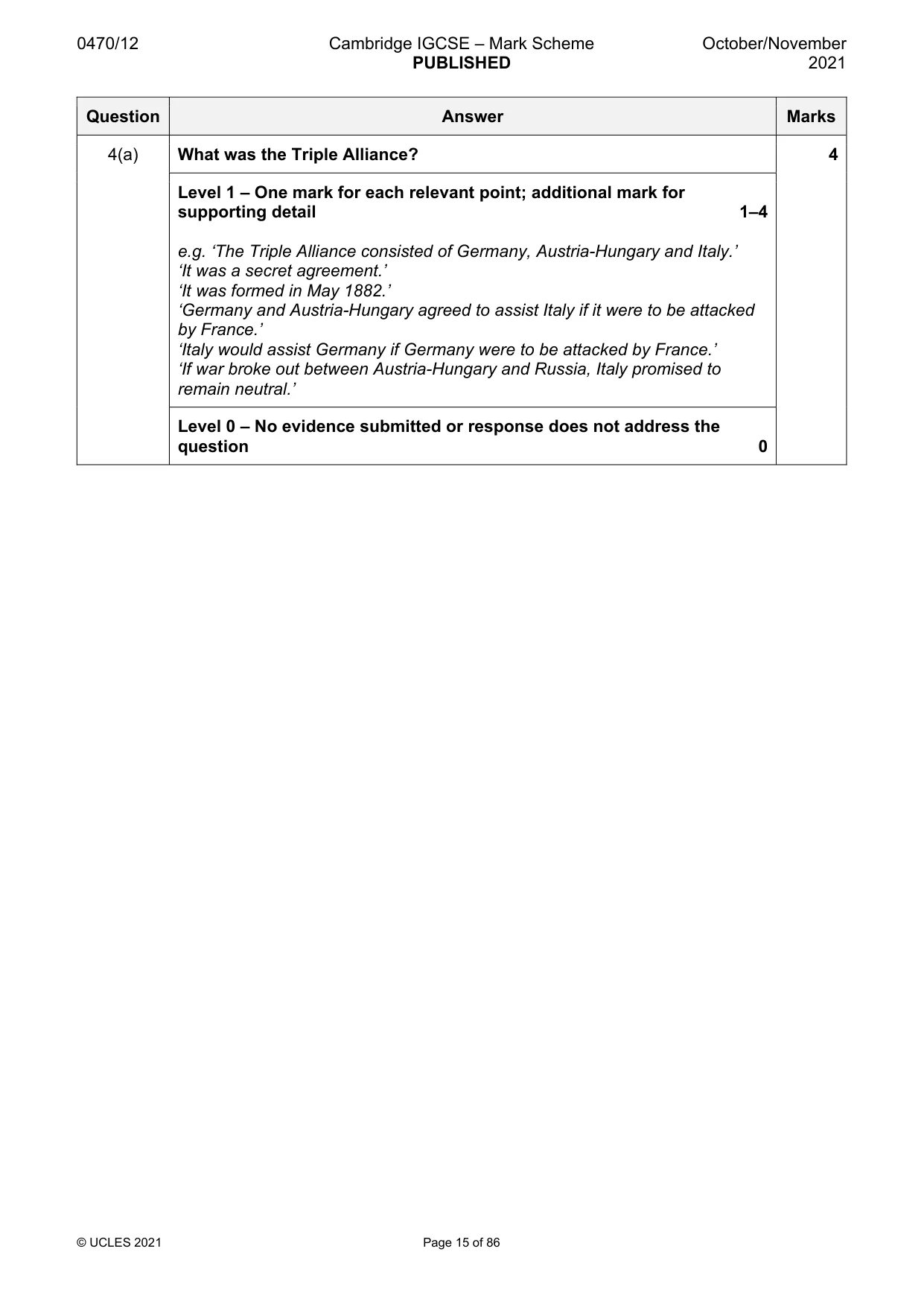 Mark scheme, page 15 of 86