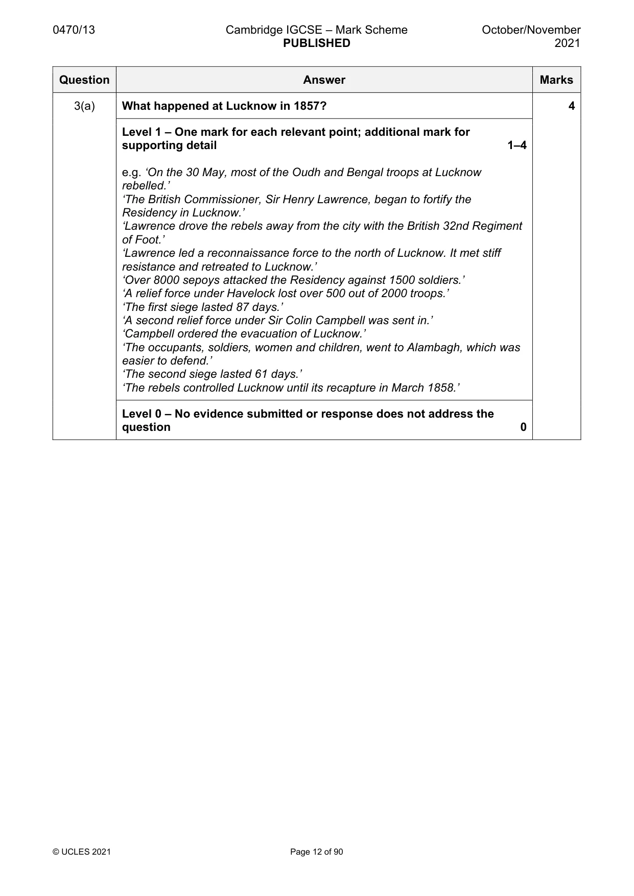 Mark scheme, page 12 of 90