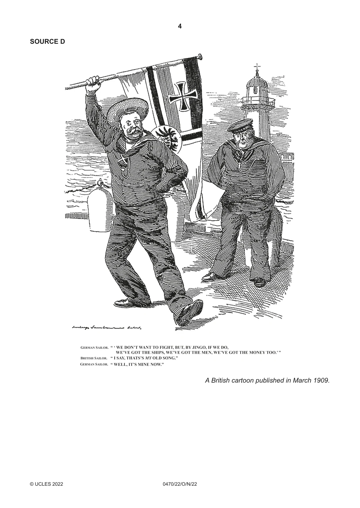 Cambridge IGCSE History 0470 2022 Oct/Nov Paper 2 · Variant 2 question paper, page 4 of 16