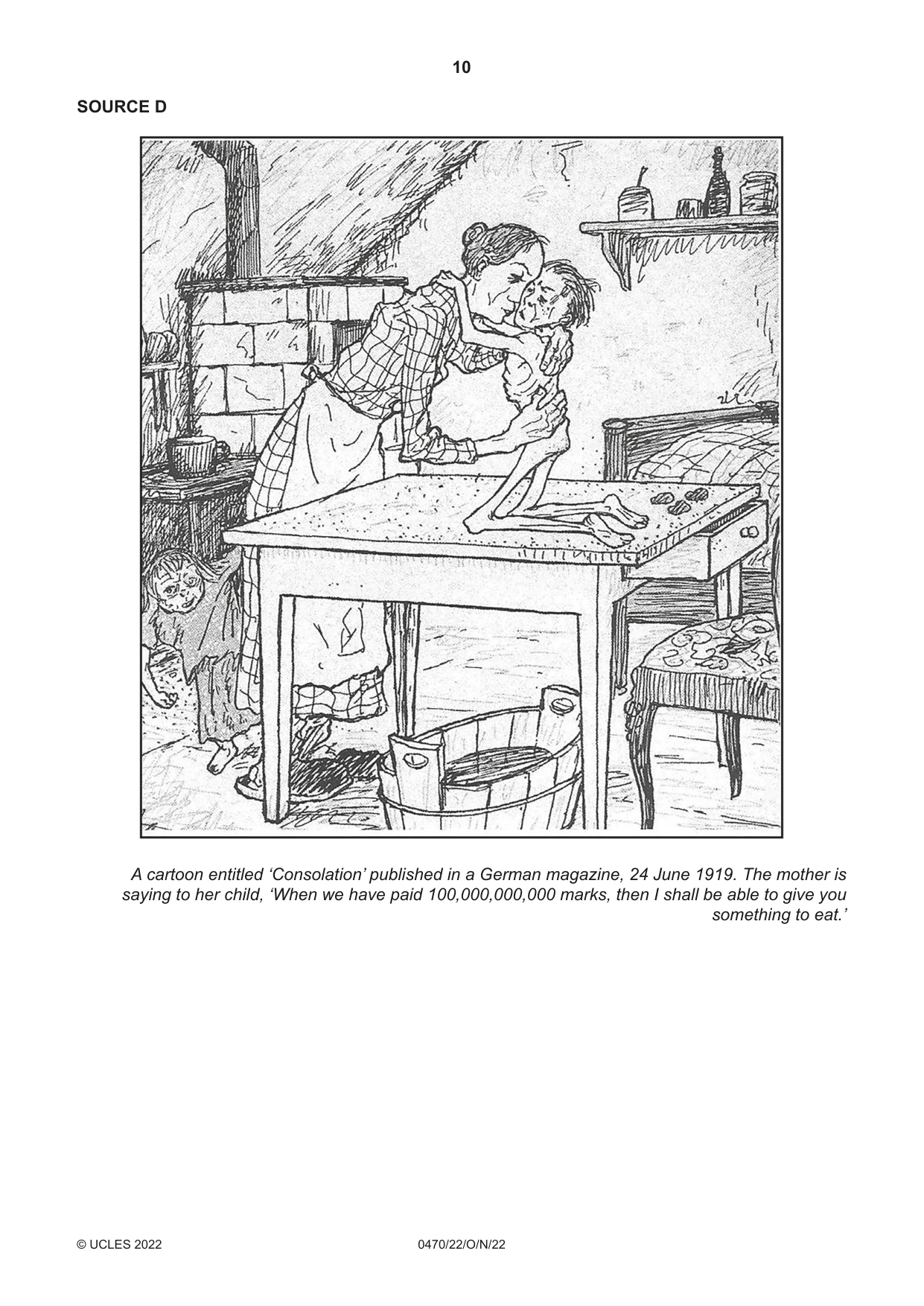 Cambridge IGCSE History 0470 2022 Oct/Nov Paper 2 · Variant 2 question paper, page 10 of 16