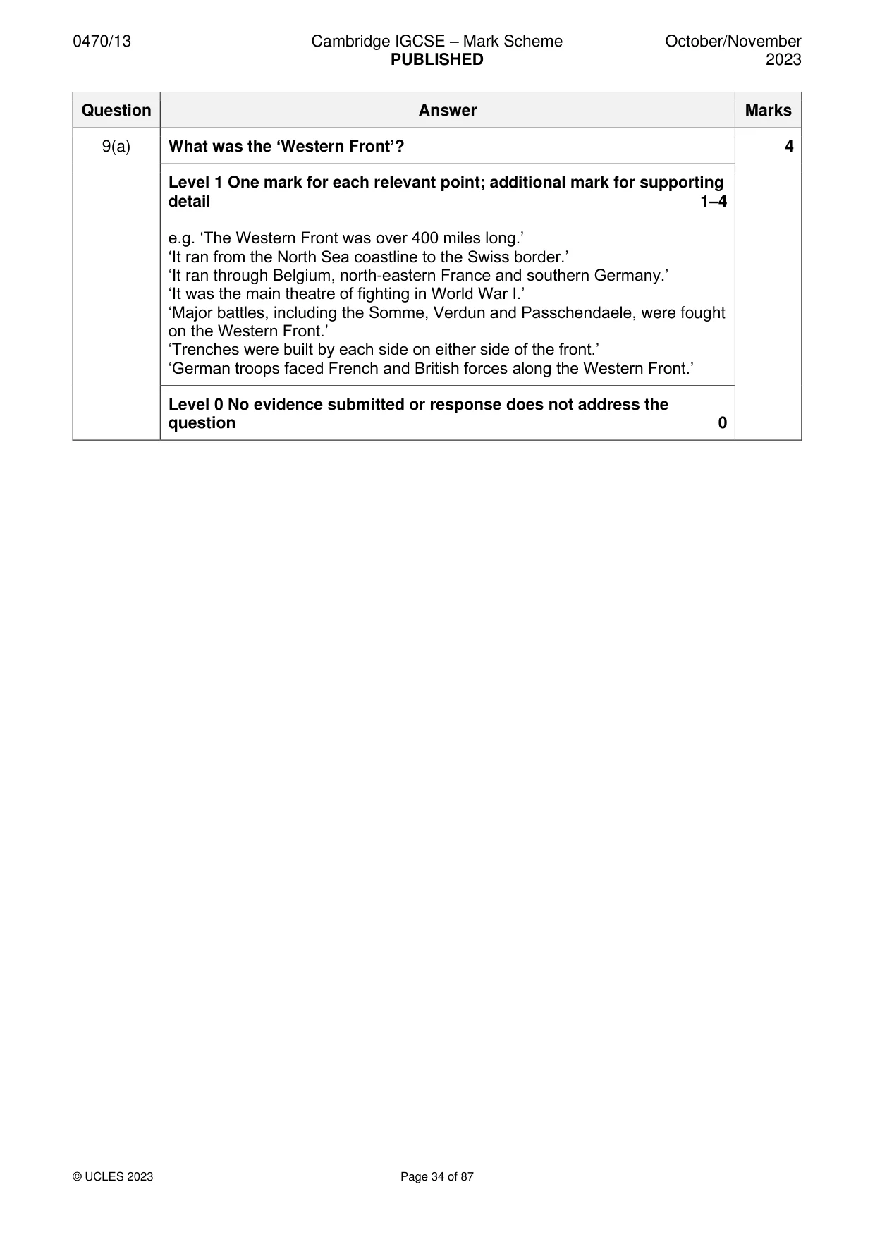 Mark scheme, page 34 of 87