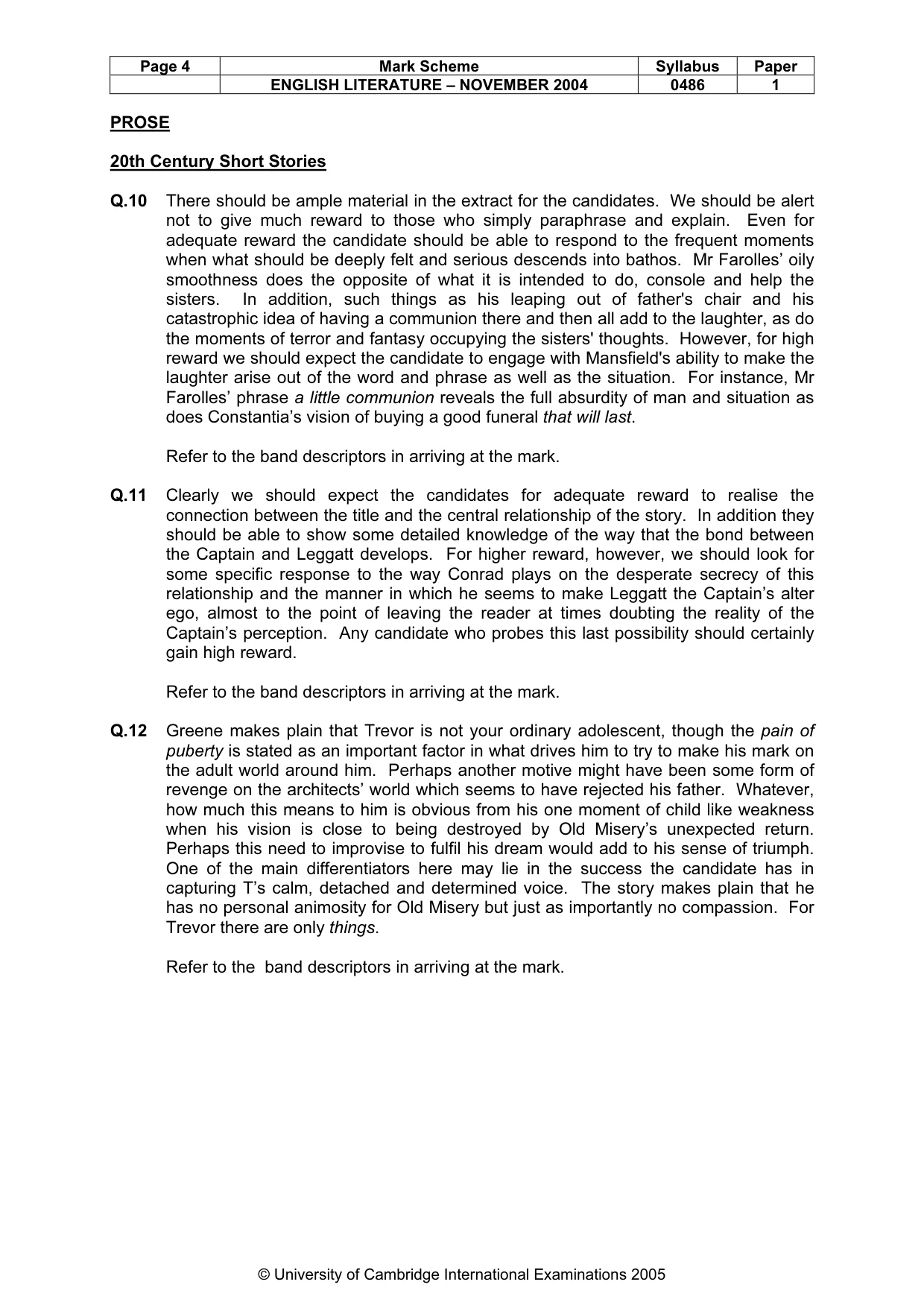 Mark scheme, page 7 of 19