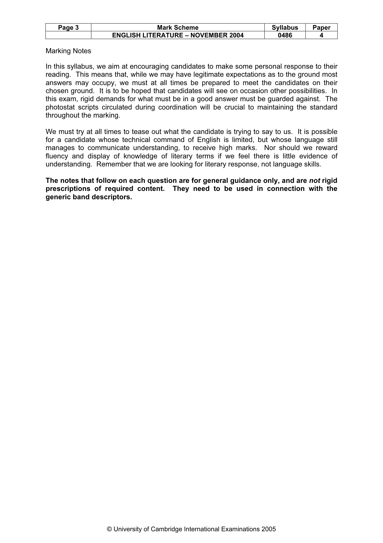 Mark scheme, page 6 of 19