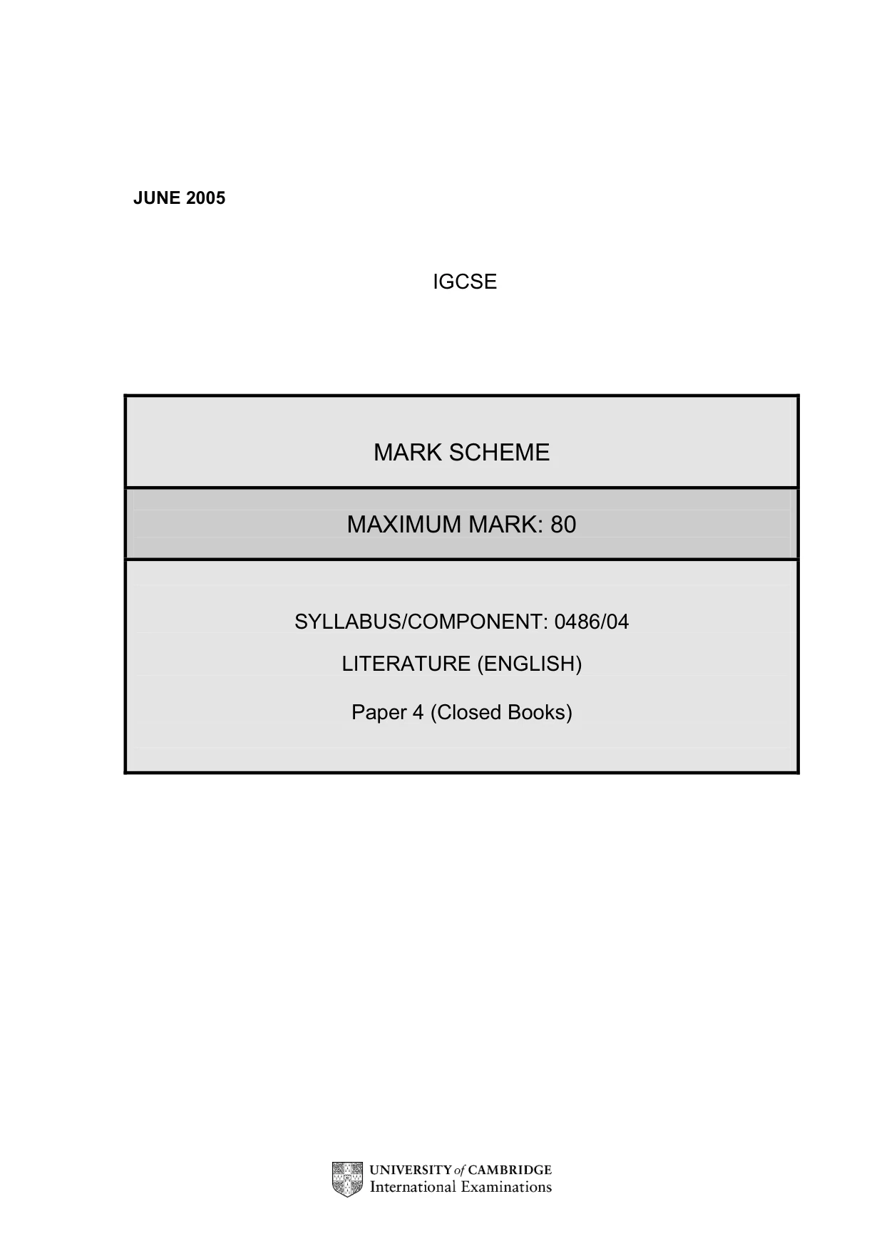 Mark scheme, page 3 of 18
