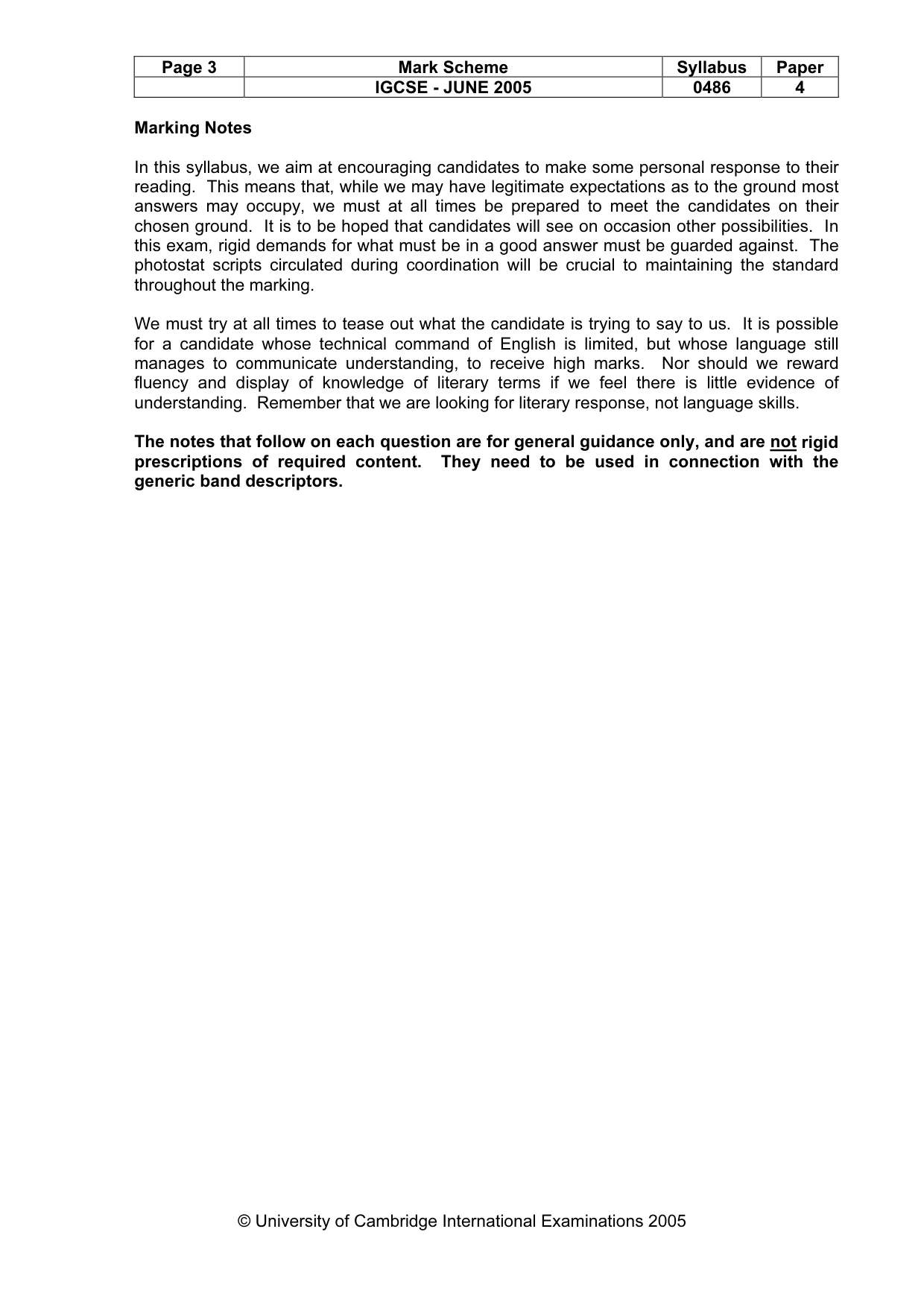 Mark scheme, page 6 of 18