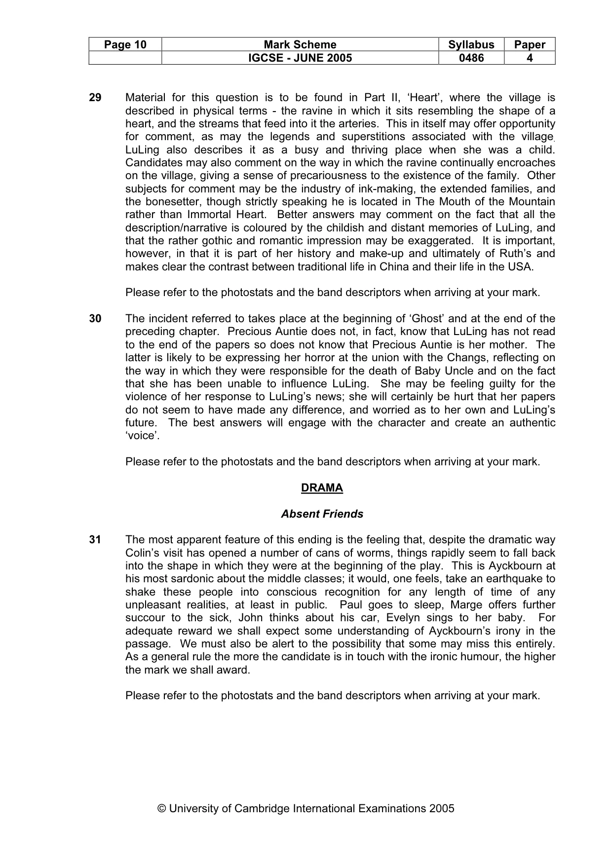 Mark scheme, page 13 of 18
