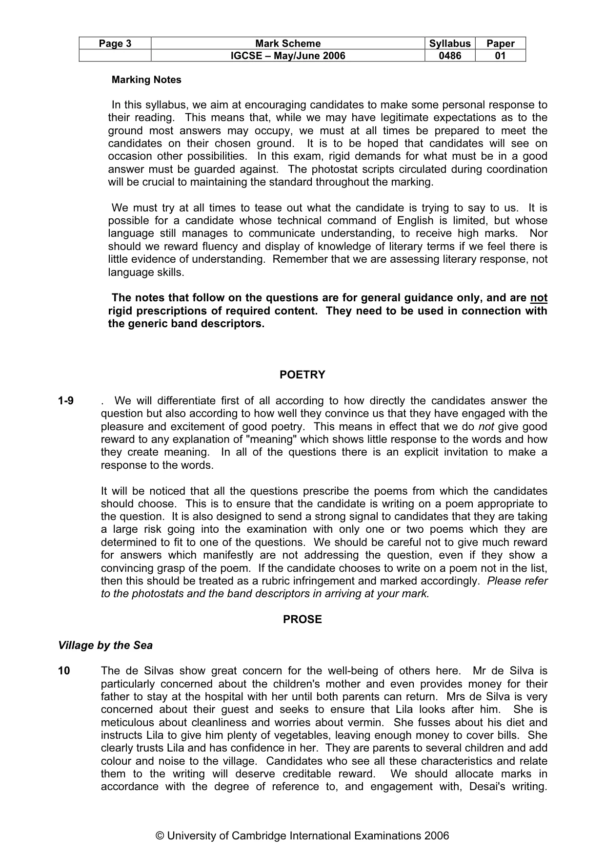 Mark scheme, page 4 of 14