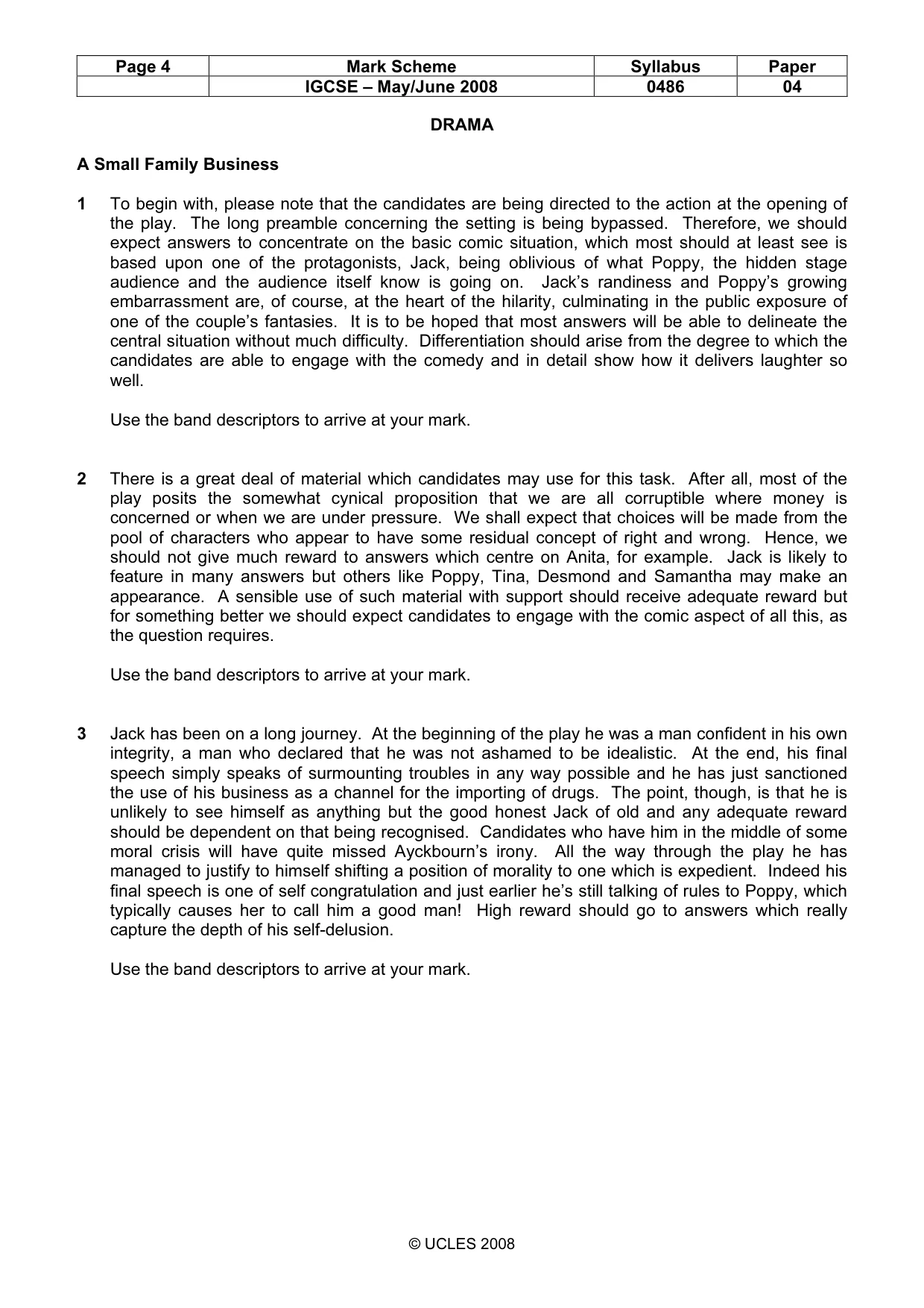Mark scheme, page 4 of 18