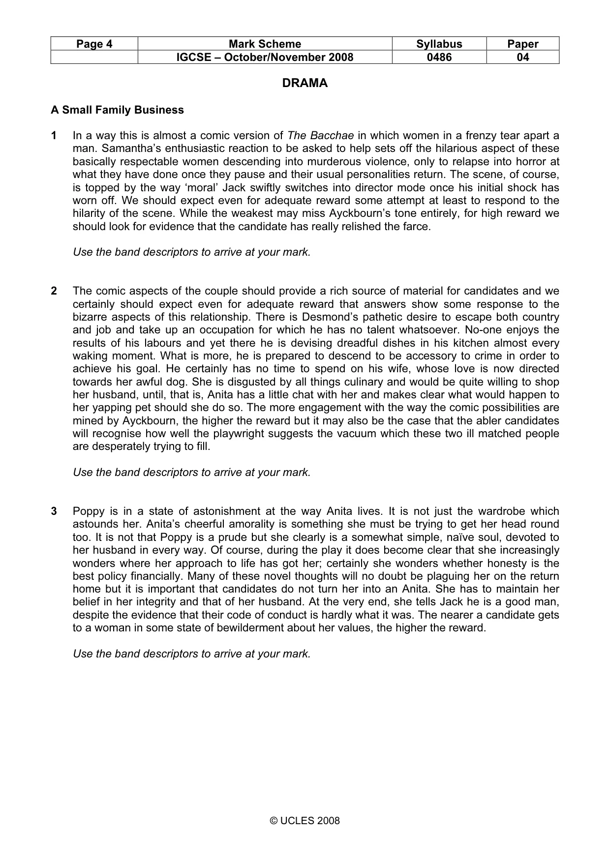 Mark scheme, page 4 of 18