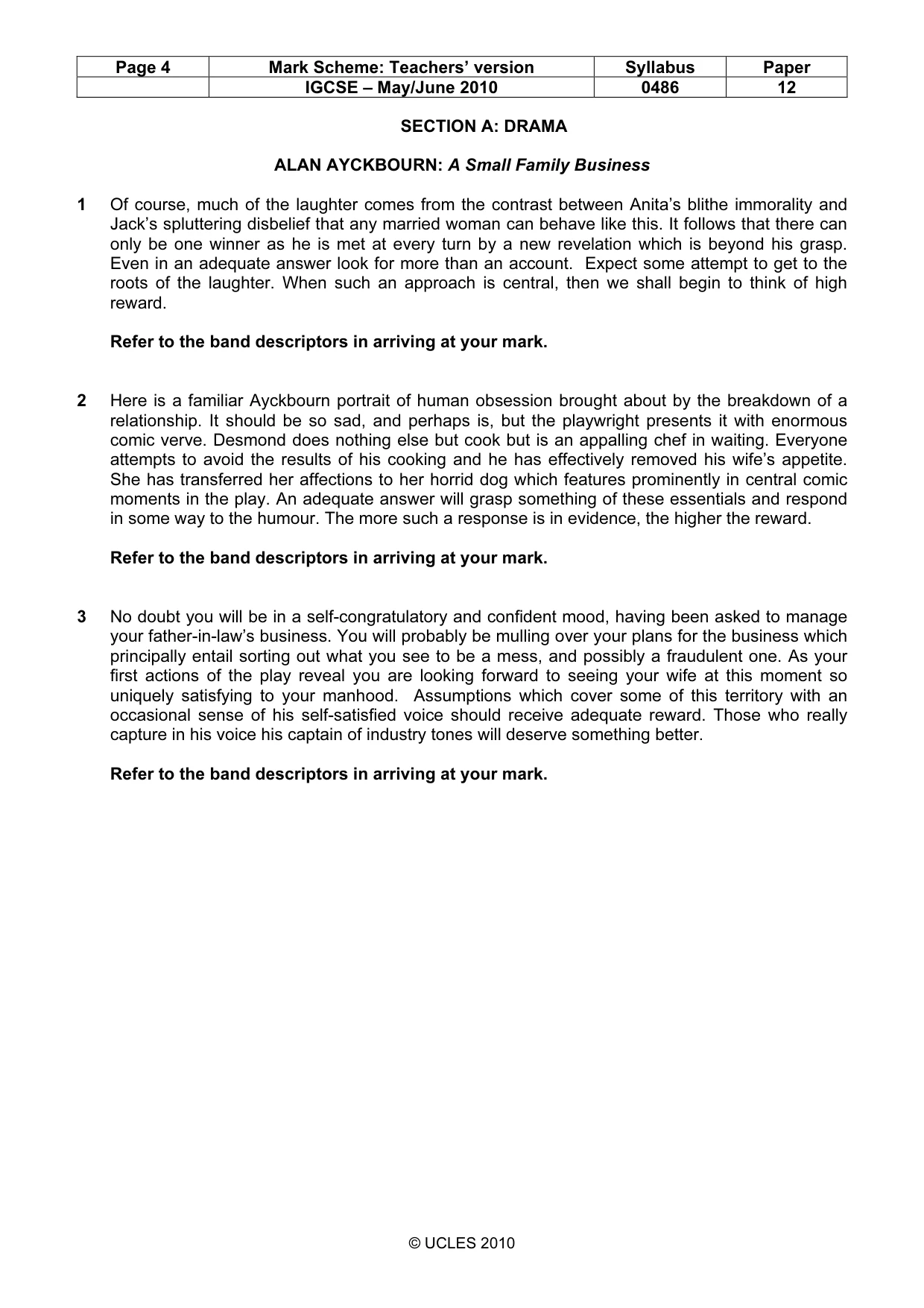 Mark scheme, page 4 of 17