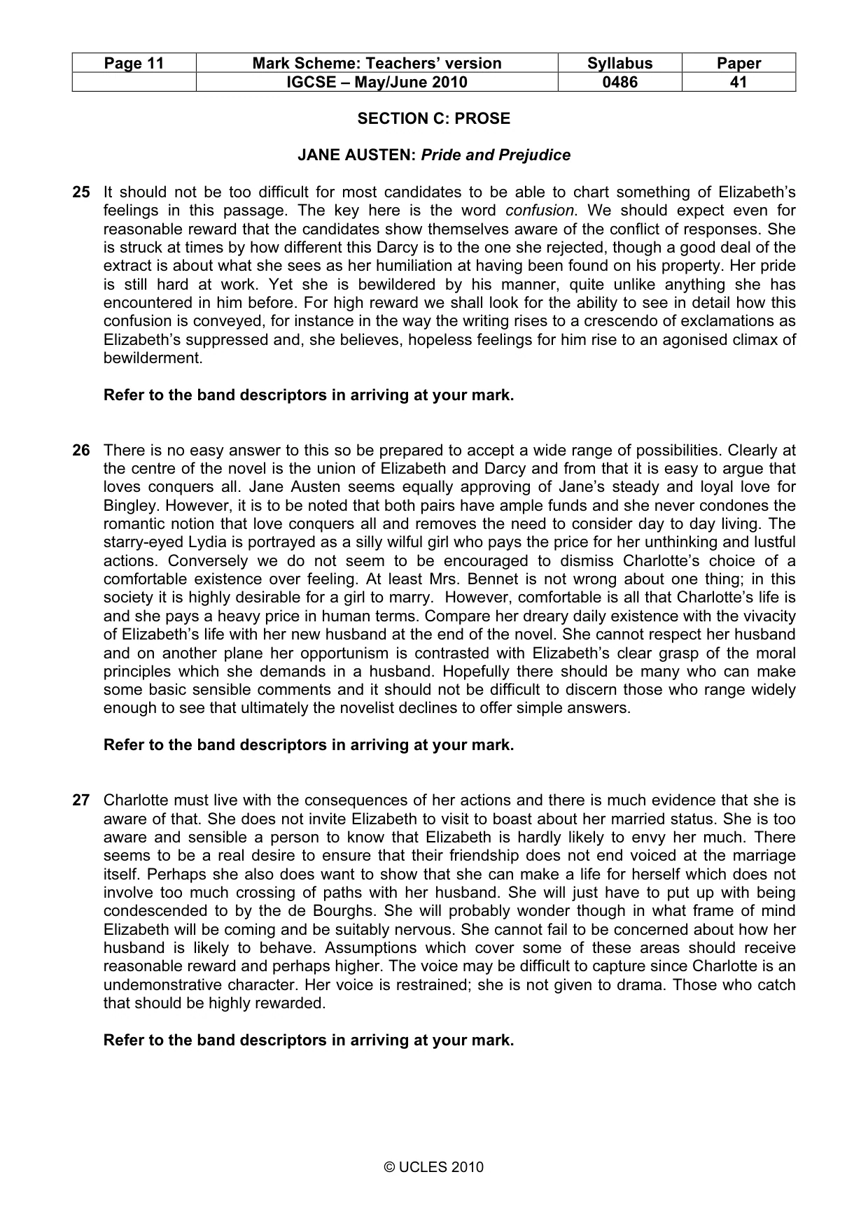 Mark scheme, page 11 of 17