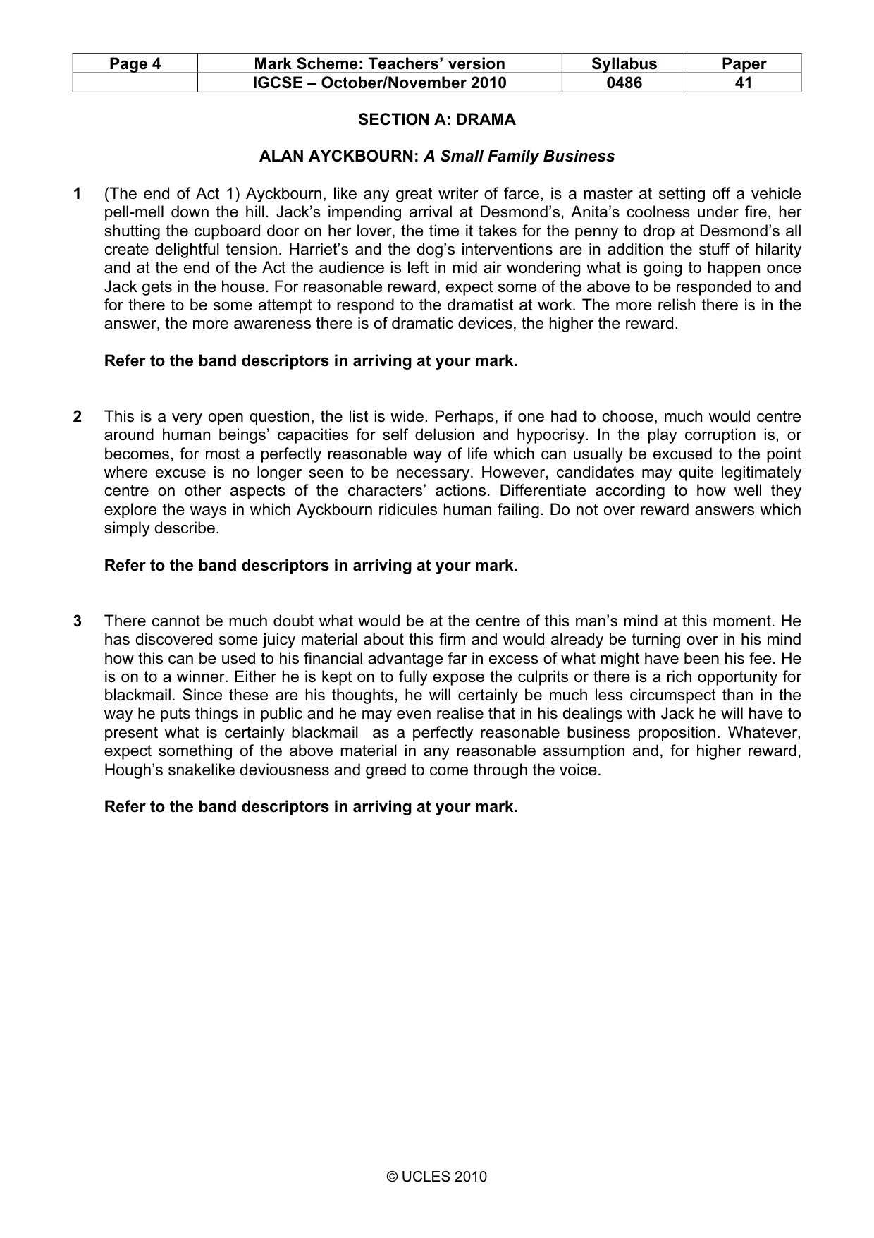 Mark scheme, page 4 of 17