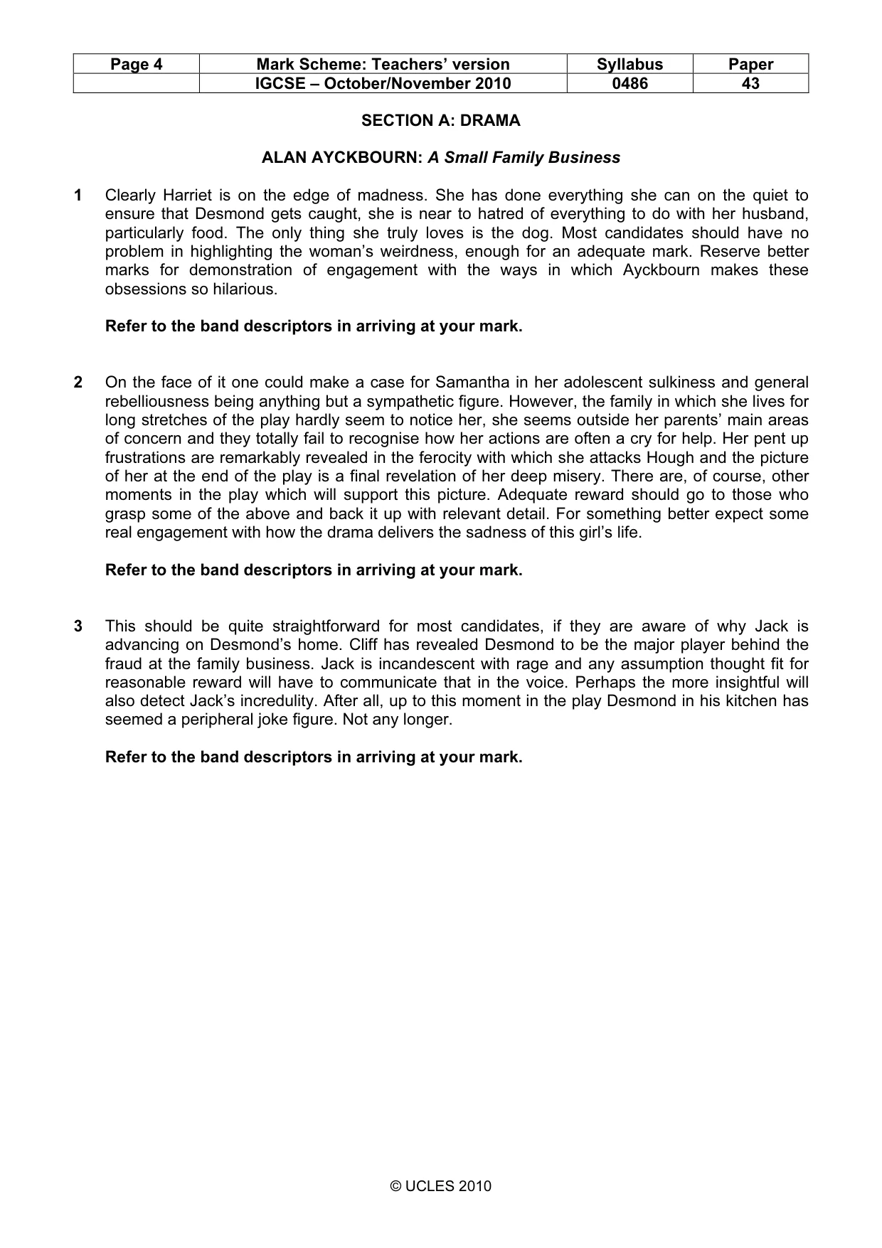 Mark scheme, page 4 of 17