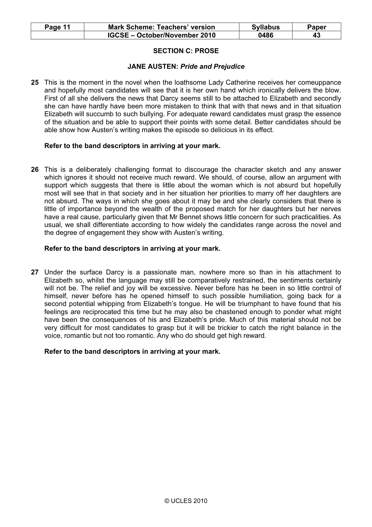 Mark scheme, page 11 of 17