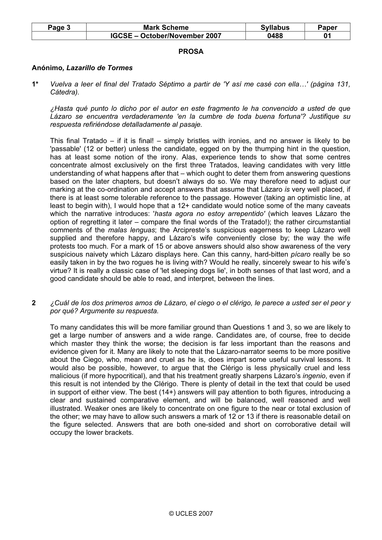 Mark scheme, page 3 of 13