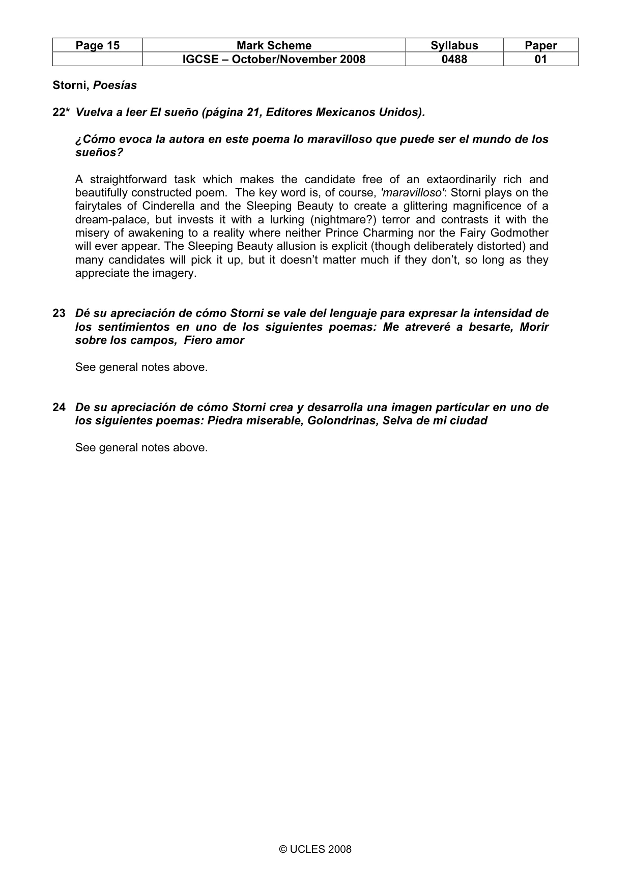 Mark scheme, page 15 of 15