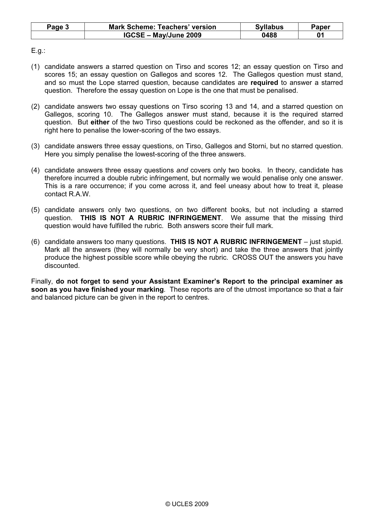 Mark scheme, page 3 of 14