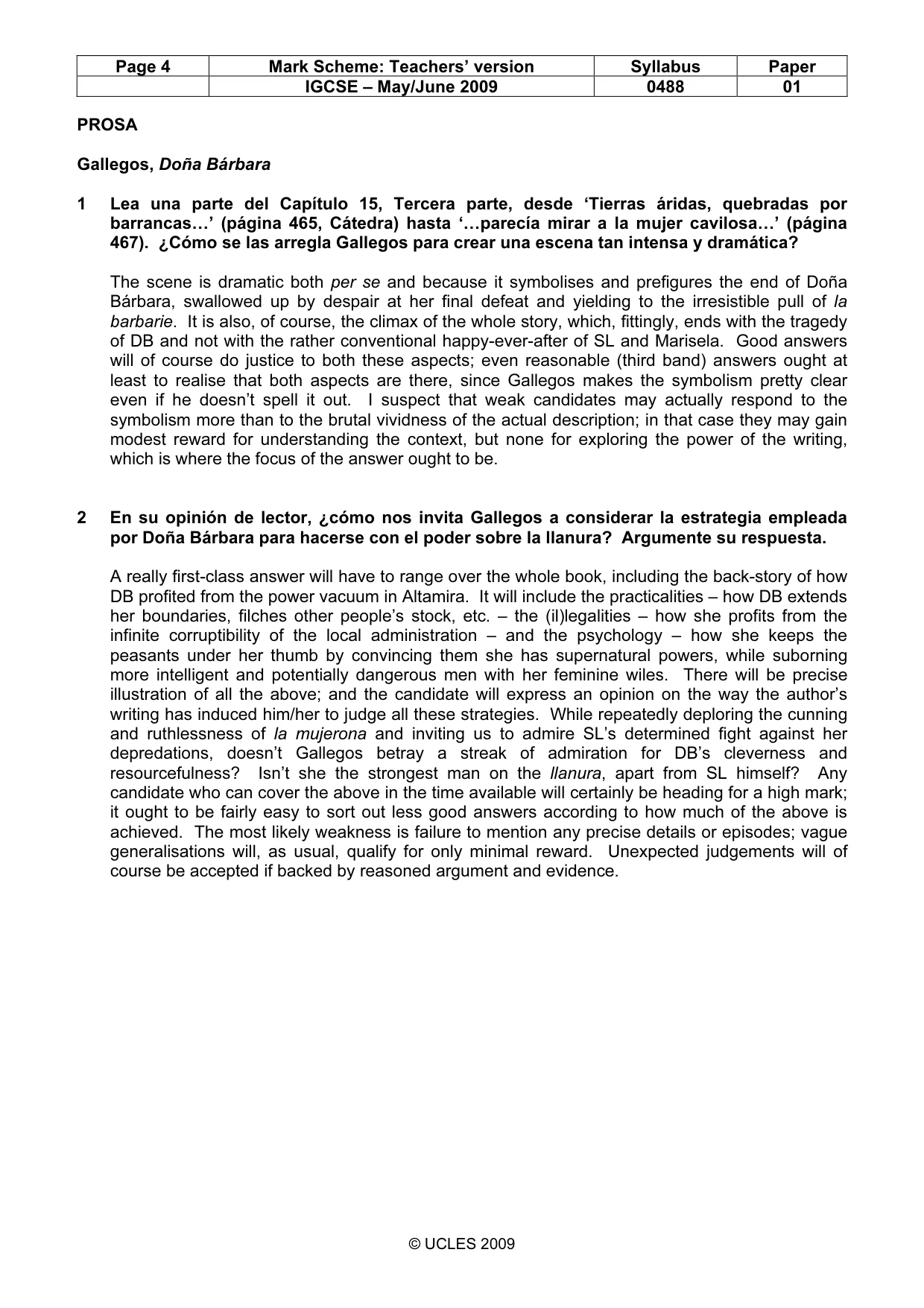 Mark scheme, page 4 of 14