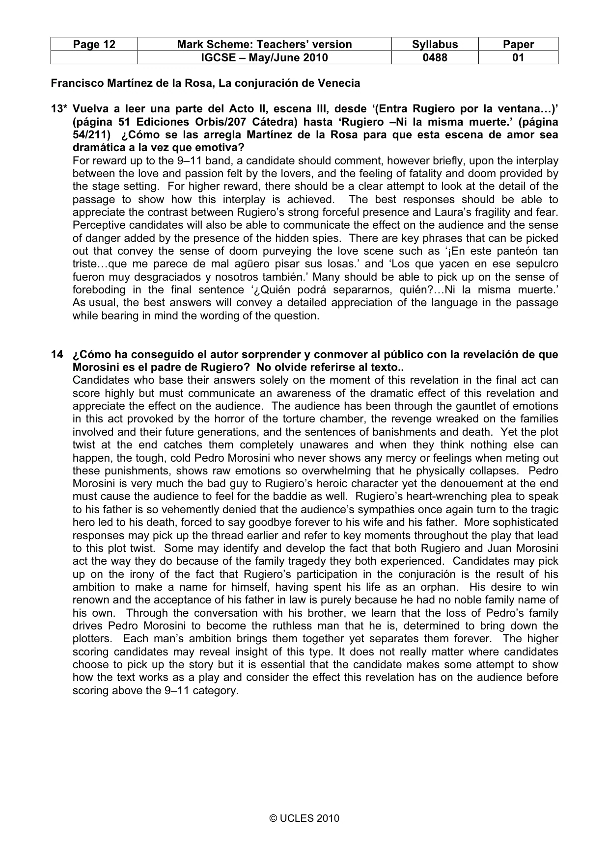 Mark scheme, page 12 of 17