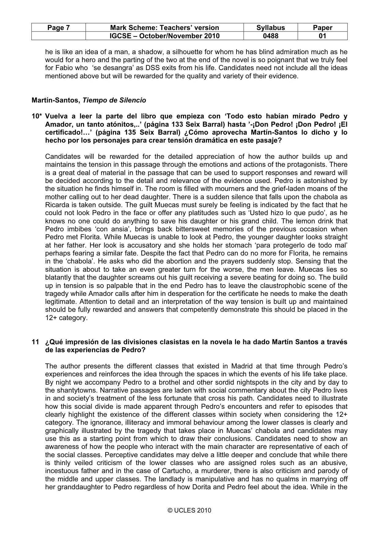 Mark scheme, page 7 of 12