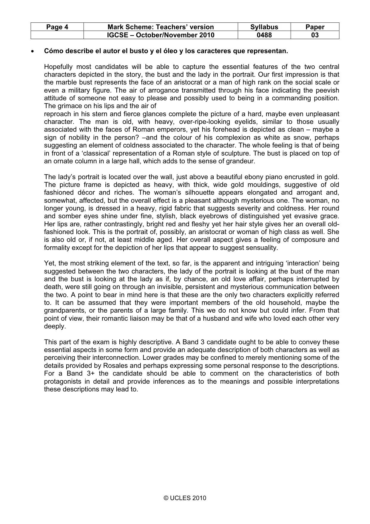 Mark scheme, page 4 of 6