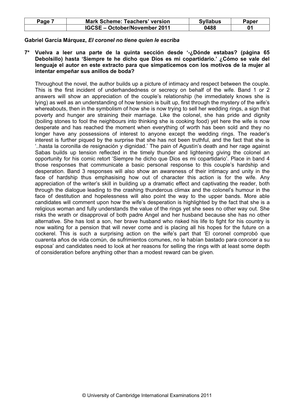 Mark scheme, page 7 of 16