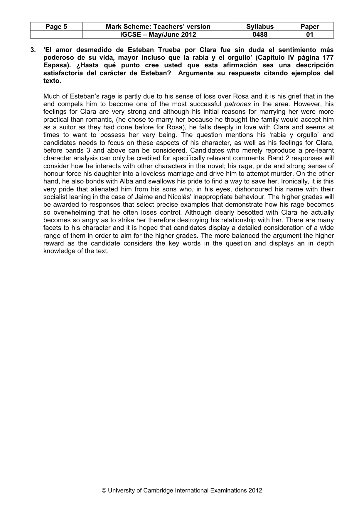 Mark scheme, page 5 of 20