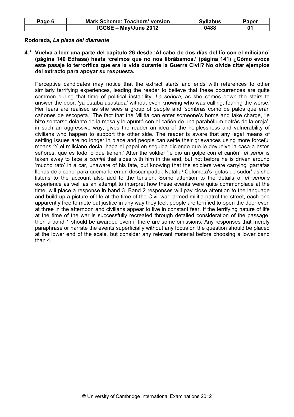 Mark scheme, page 6 of 20