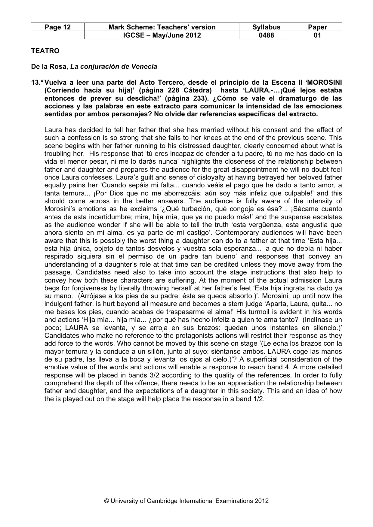 Mark scheme, page 12 of 20