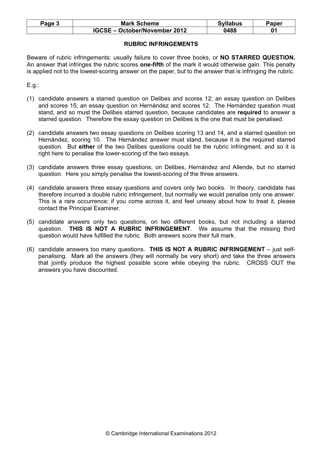 Mark scheme, page 3 of 18