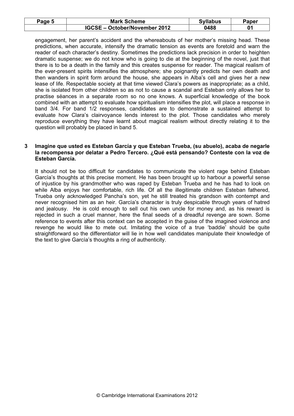 Mark scheme, page 5 of 18