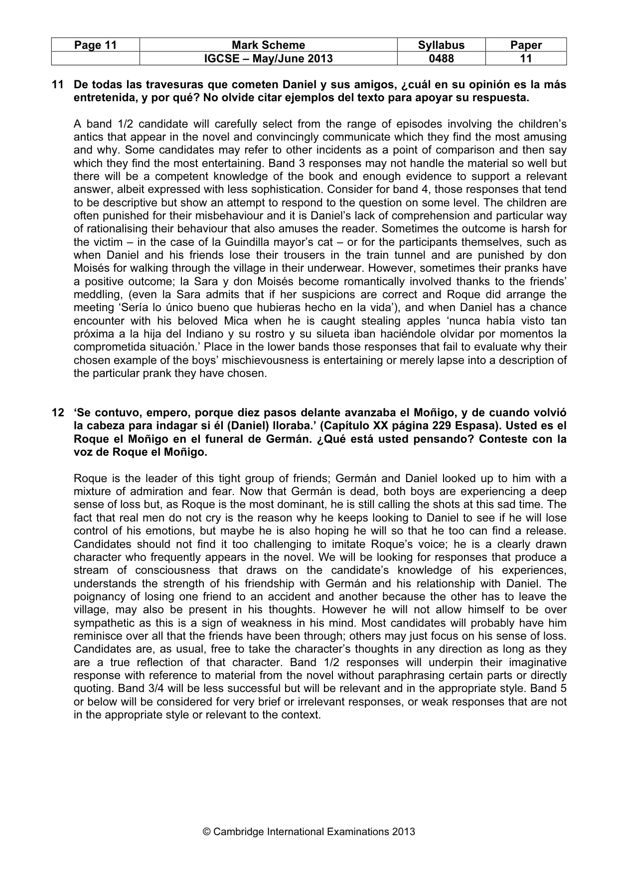 Mark scheme, page 11 of 17