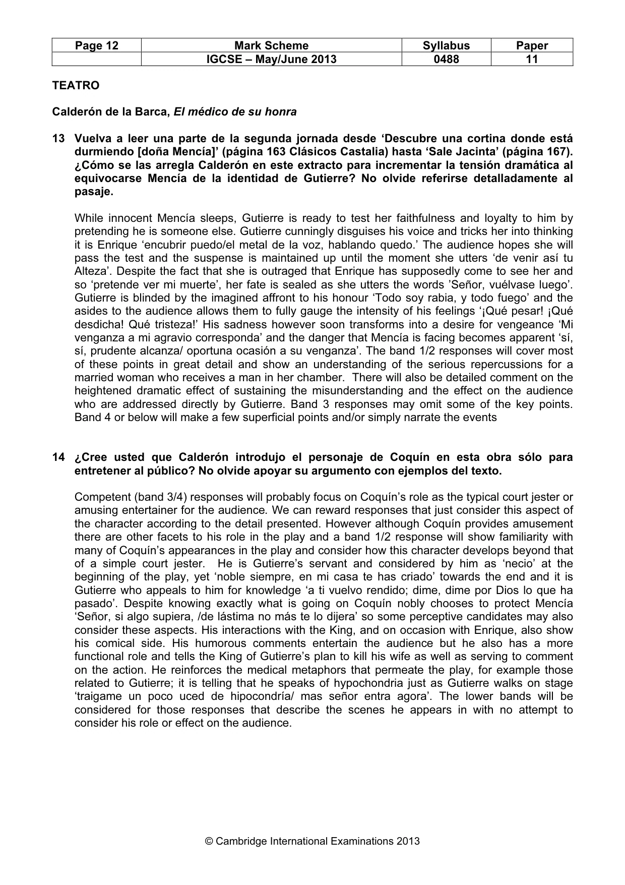 Mark scheme, page 12 of 17