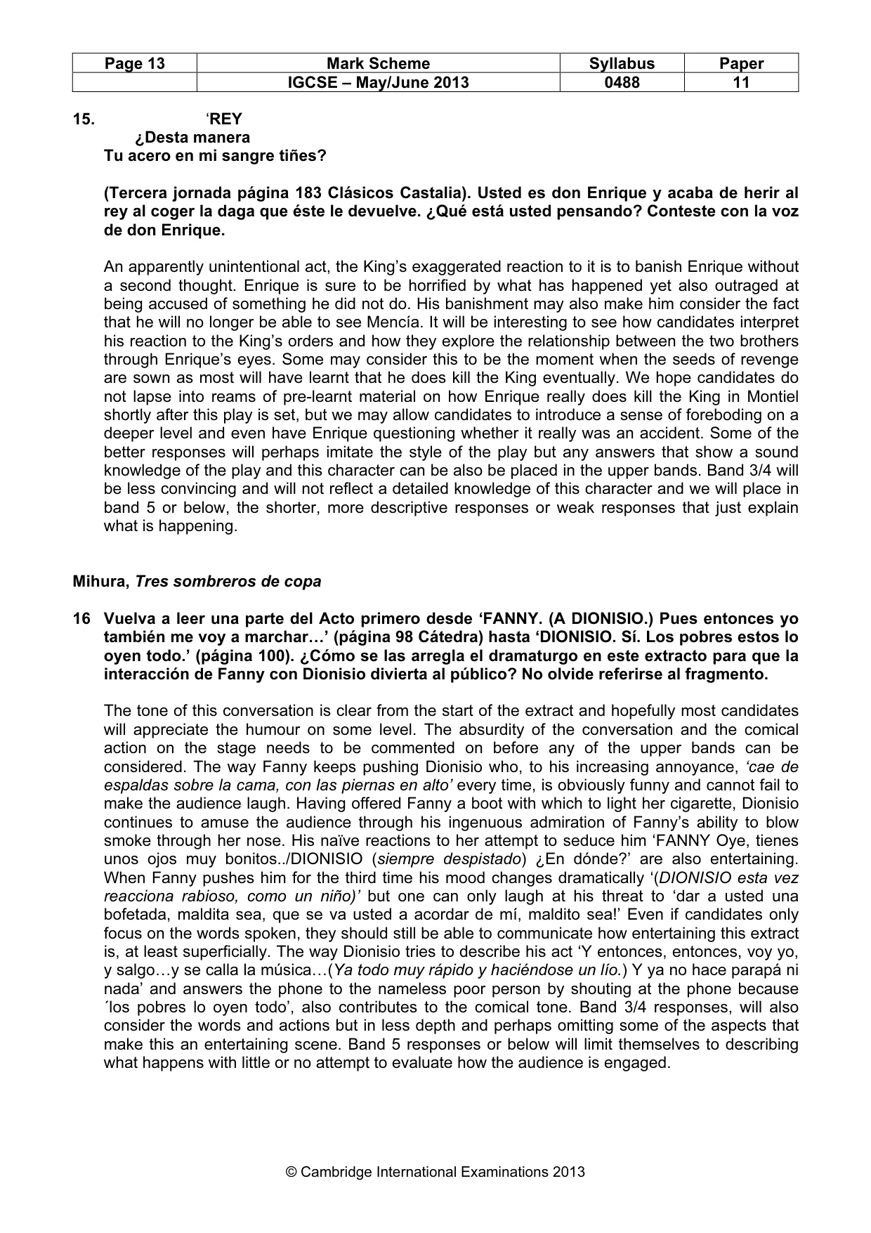 Mark scheme, page 13 of 17
