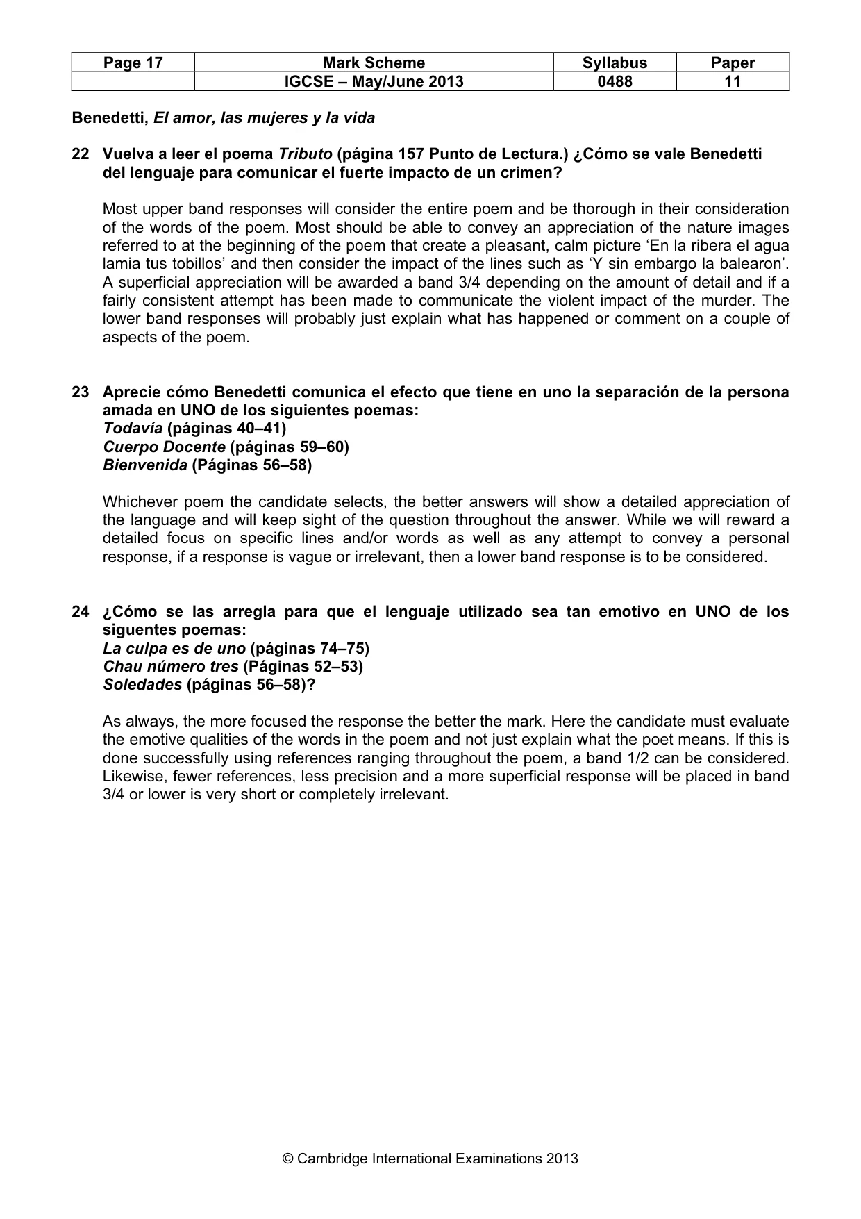 Mark scheme, page 17 of 17