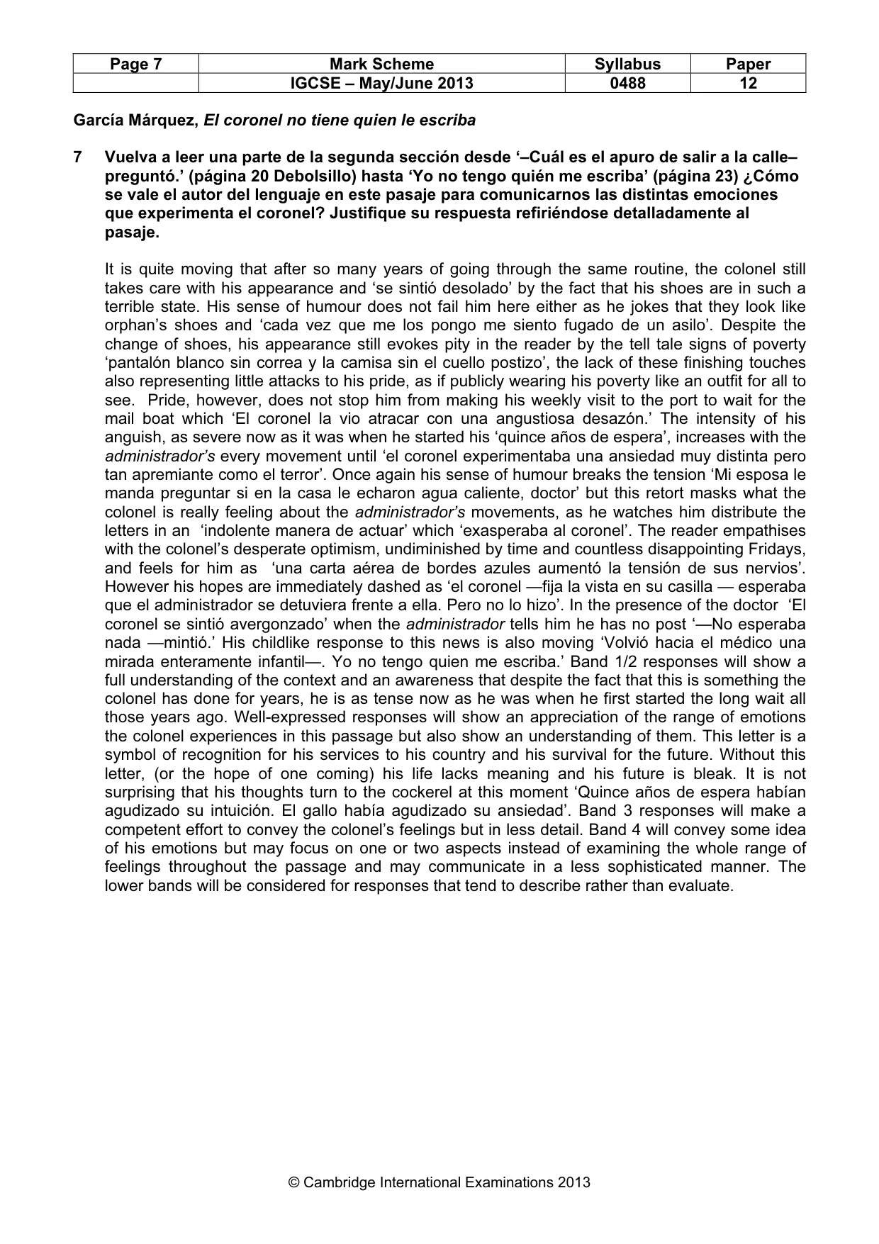 Mark scheme, page 7 of 17