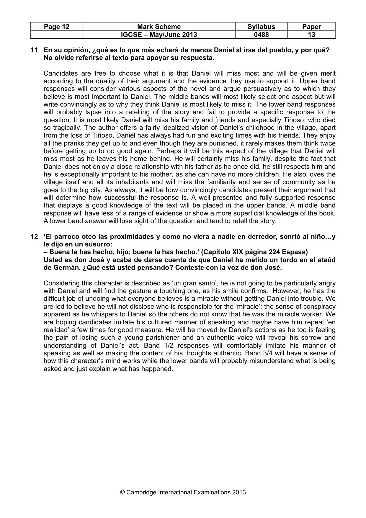 Mark scheme, page 12 of 19