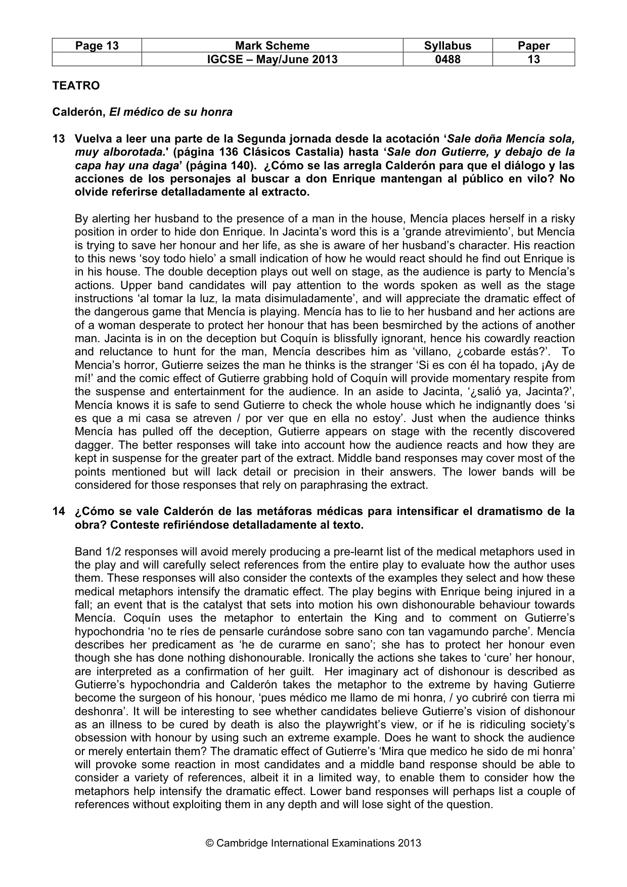 Mark scheme, page 13 of 19