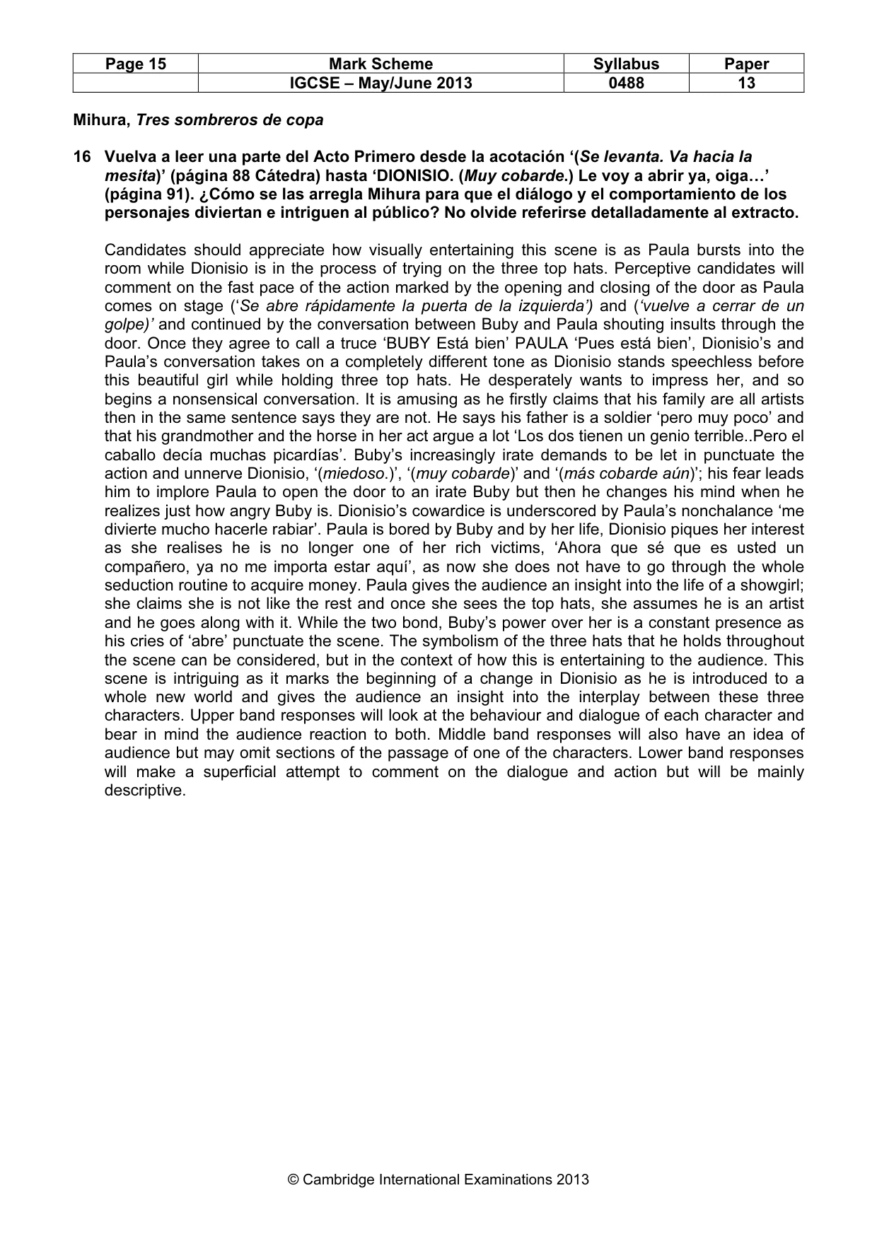 Mark scheme, page 15 of 19